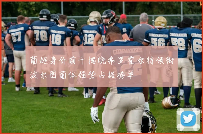 葡超身价前十揭晓弗罗霍尔特领衔波尔图葡体强势占据榜单