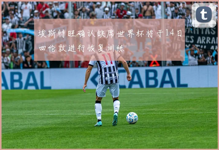 埃斯特旺确认缺席世界杯将于14日回伦敦进行恢复训练